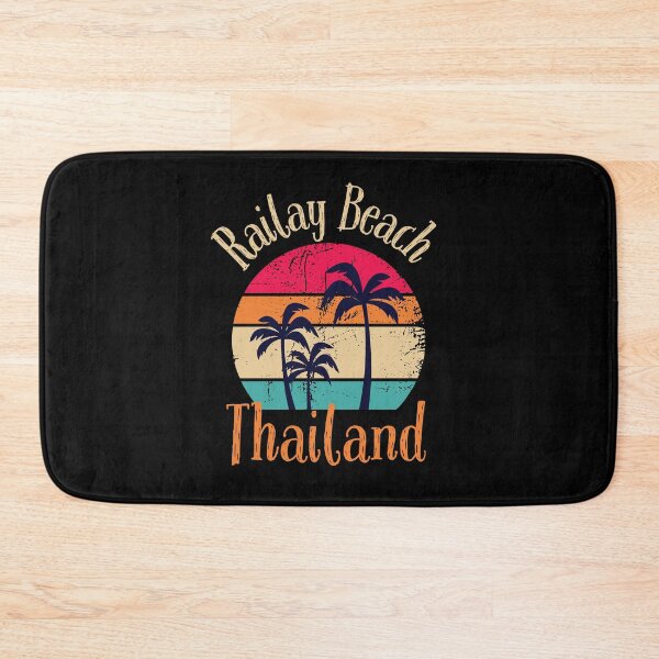 Item preview, Railay Beach Thailand Vintage Sunset Design designed and sold by RektRepublic.
