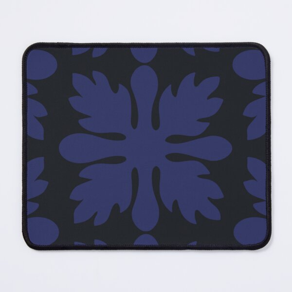 Item preview, Tifaifai Breadfruit - Dark Blue designed and sold by oravaart.