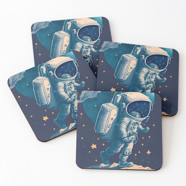 Item preview, An Astronaut Walking on the Moon designed and sold by ViralVibeLab.