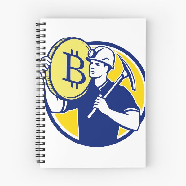 Item preview, Cryptocurrency Miner Bitcoin Circle Retro designed and sold by patrimonio.