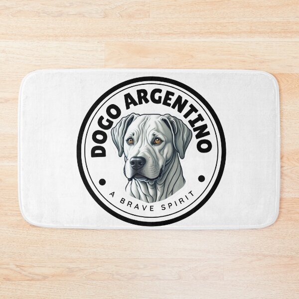 Item preview,  "Powerful Elegance: Dogo Argentino in Illustration" designed and sold by Designsmaxi.
