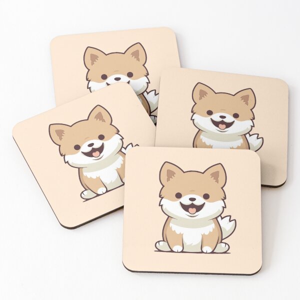 Item preview, The Fluffy Cute Shiba Inu designed and sold by Rauens.