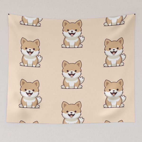 Item preview, The Fluffy Cute Shiba Inu designed and sold by Rauens.