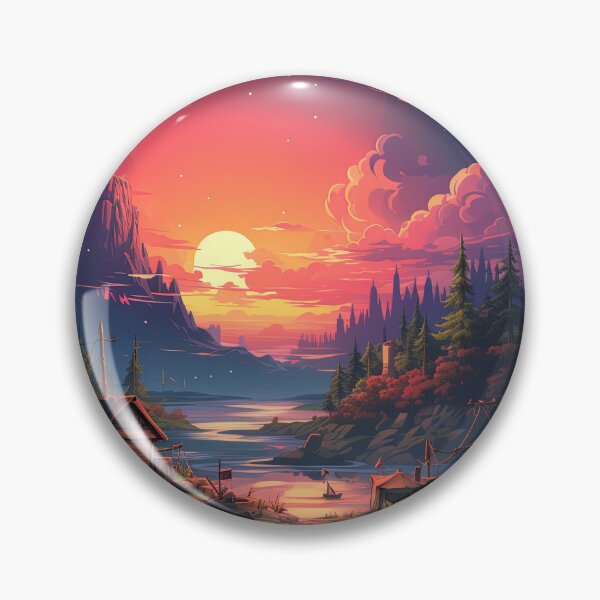 Item preview, stunning view from shelter over the sunset designed and sold by artyficial-.