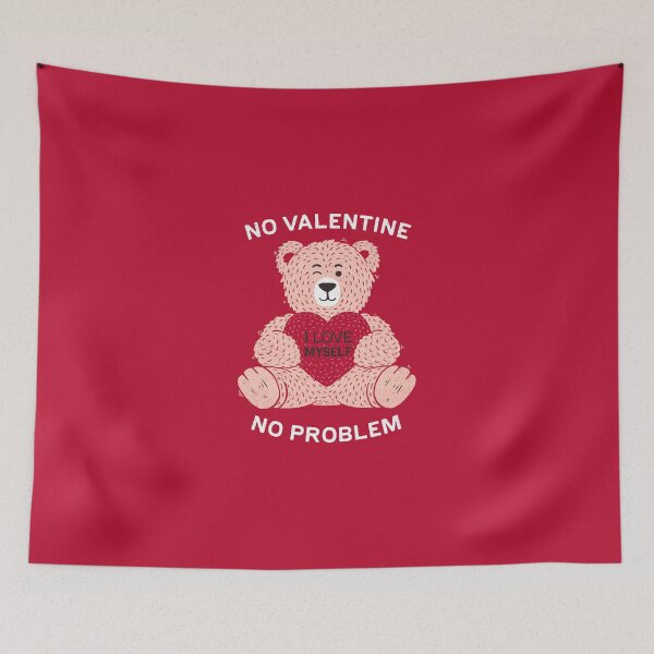 Item preview, No valentine No problem  designed and sold by Tobe Fonseca®.