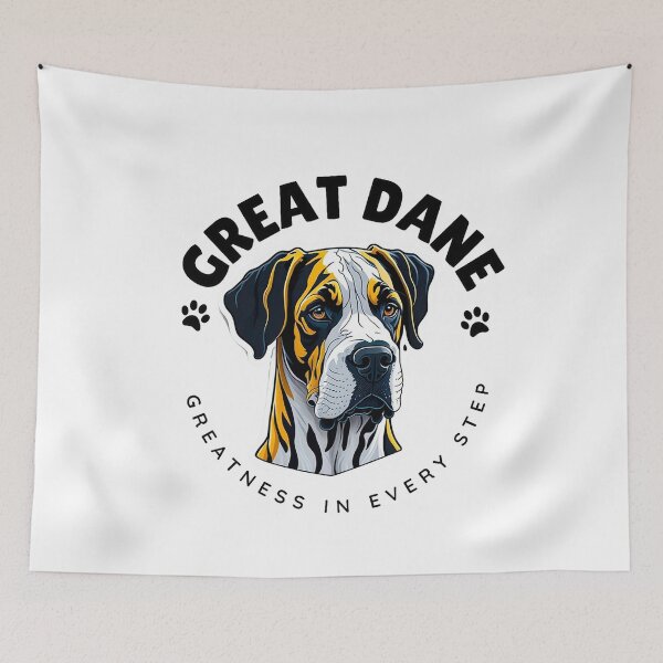Item preview, "Imposing Elegance: Illustration of a Great Dane" designed and sold by Designsmaxi.