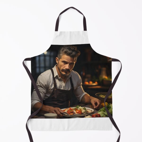Item preview, Food Stylist Prepping Culinary Masterpiece designed and sold by TheBrainArt.