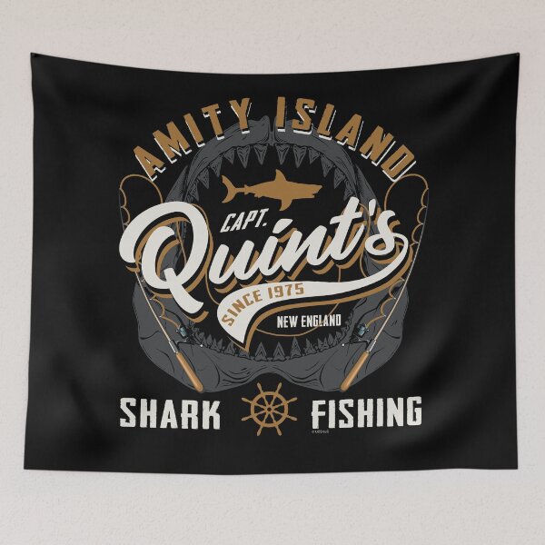 Item preview, Quint's Shark Fishing Jaw Mouth (Universal © UCS LLC) designed and sold by Alema Art.