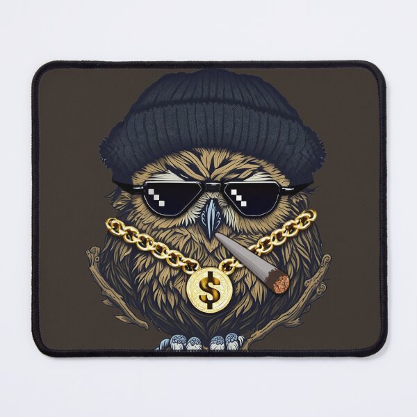 Item preview, Thug life owl designed and sold by Dr-Kane.