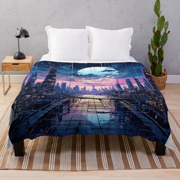 Item preview, synthwave In the distance towering megastructure designed and sold by artyficial-.