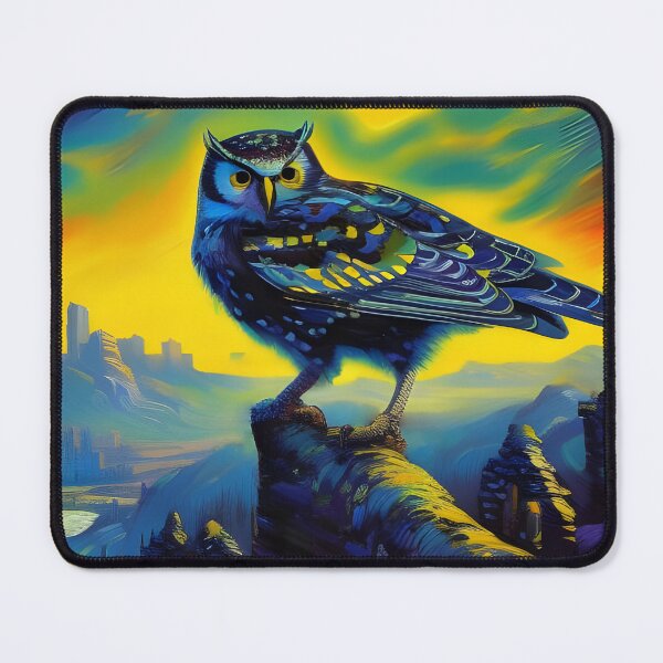 Item preview, Colourful Owl, Ai Generated Art  designed and sold by ACC .