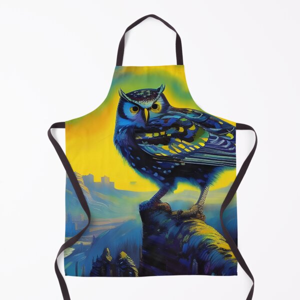 Item preview, Colourful Owl, Ai Generated Art designed and sold by ACC .