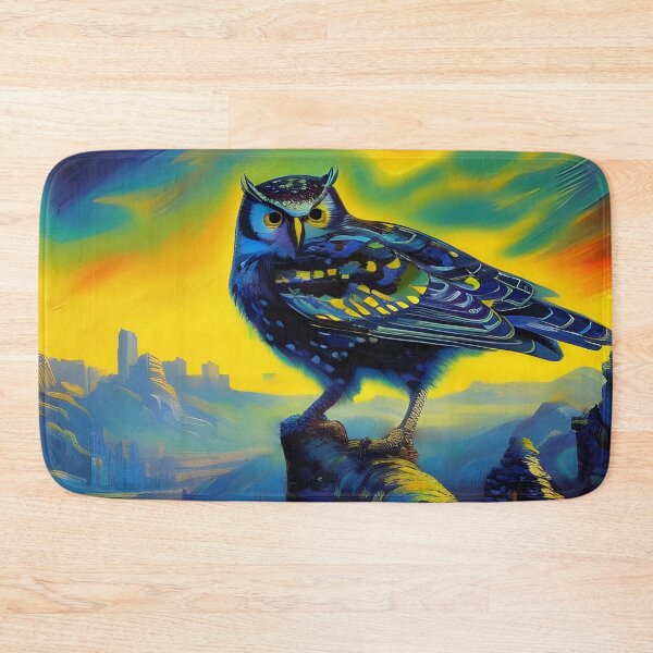 Item preview, Colourful Owl, Ai Generated Art  designed and sold by ACC .