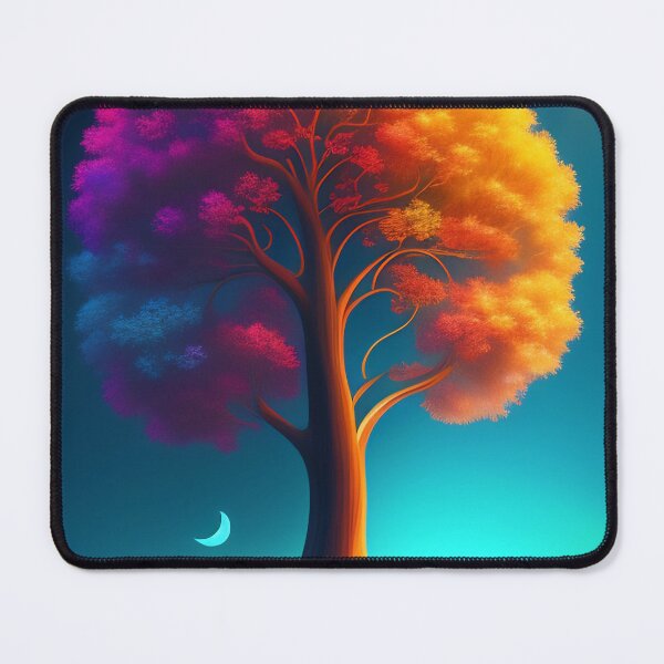 Item preview, Enchanted Tree with Abstract Background designed and sold by WhimsyRealm.