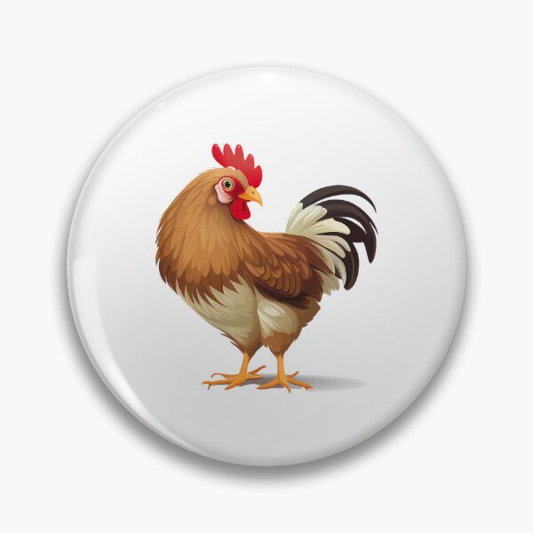 Item preview, A friendly farmyard Hen designed and sold by naturemenagerie.