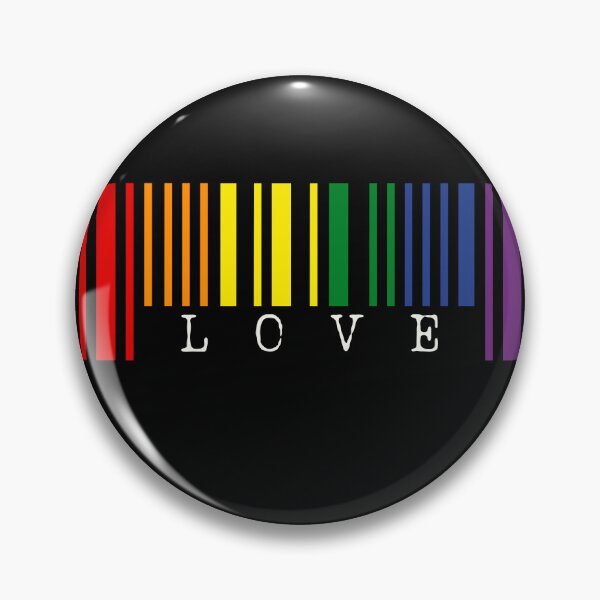 Item preview, Love Barcode LGBTQIA+ designed and sold by PODbyNihar.