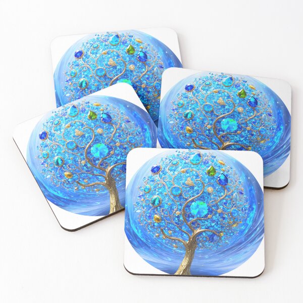 Item preview, Blue Round Tree Vol 1 Circular designed and sold by Artekinium.