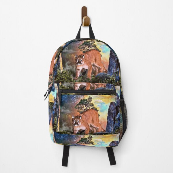 Item preview, The King of the Mountain (Cougar) designed and sold by Tripp Art Studio.