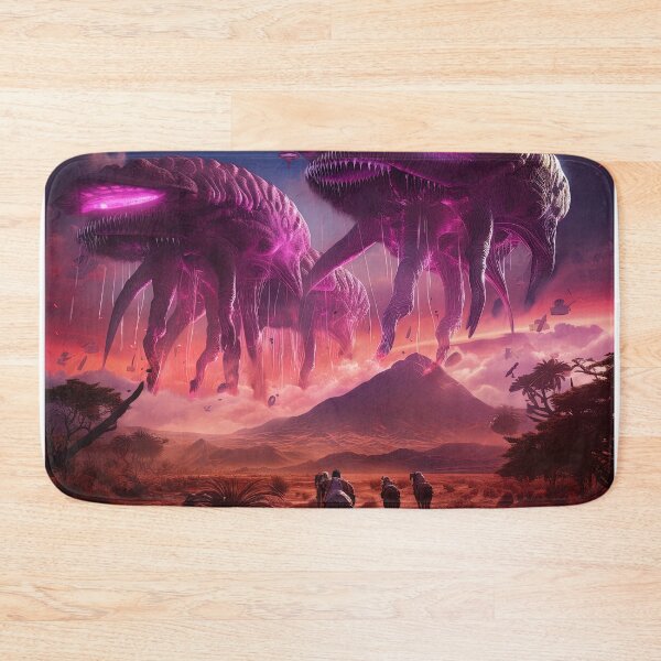 Item preview, synthwave Witness an alien migration designed and sold by artyficial-.