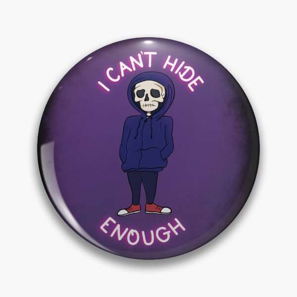 Item preview, I can’t hide enough sad skeleton - hot mulligan designed and sold by HaleighMade.
