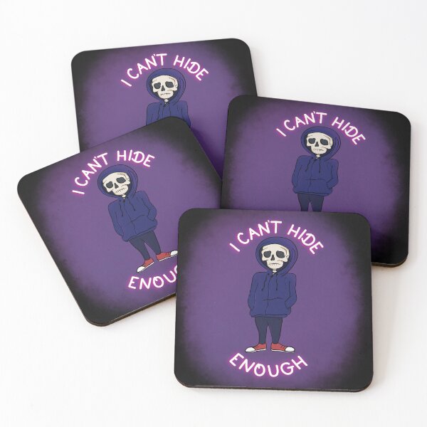 Item preview, I can’t hide enough sad skeleton - hot mulligan designed and sold by HaleighMade.