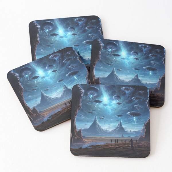 Item preview, Witness an alien migration as majestic creatures come in designed and sold by artyficial-.