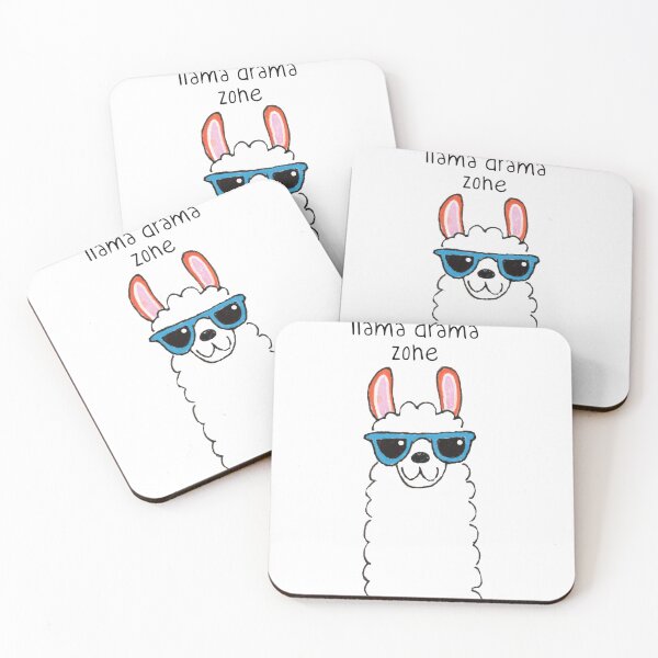 Item preview, This is a no llama drama zone designed and sold by Deborah Smith.