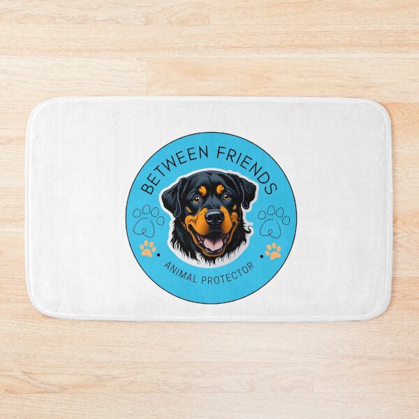 Item preview, "Friendly Firmness: Illustration of a Rottweiler" designed and sold by Designsmaxi.