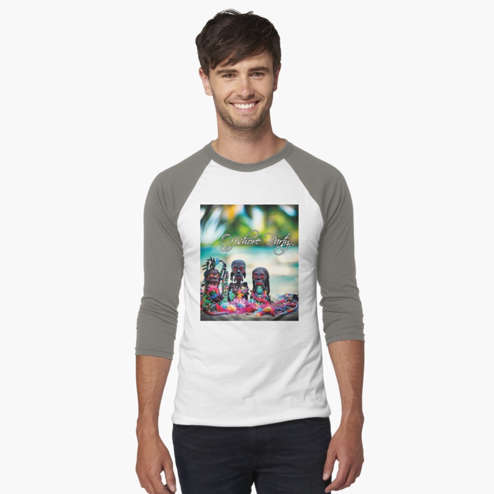 Item preview, Baseball ¾ Sleeve T-Shirt designed and sold by dj-KIR.