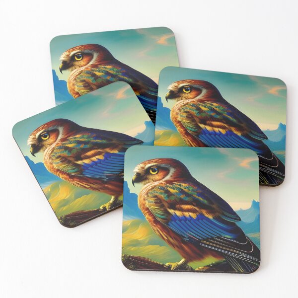 Item preview, Colourful Owl, Ai Generated Art  designed and sold by ACC .