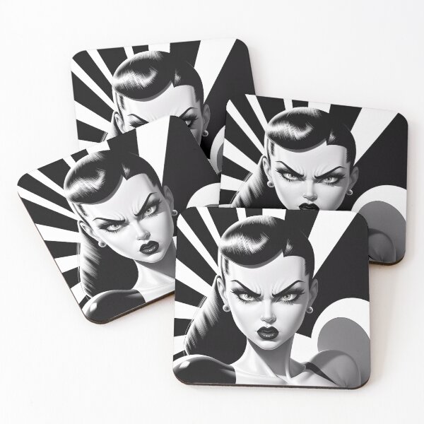 Item preview, Monochrome Pop Art designed and sold by InkedPixel.