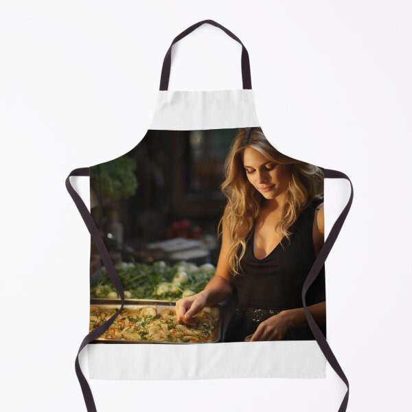 Item preview, Food Stylist Formulating Culinary Masterpiece designed and sold by TheBrainArt.
