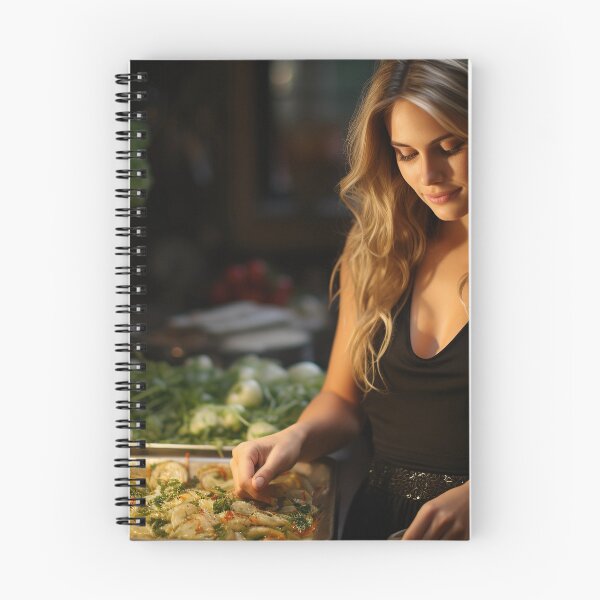 Item preview, Food Stylist Formulating Culinary Masterpiece designed and sold by TheBrainArt.