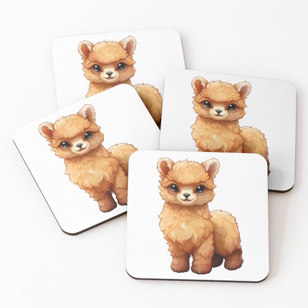 Item preview, Cute alpaca designed and sold by art-shop-by-Kat.
