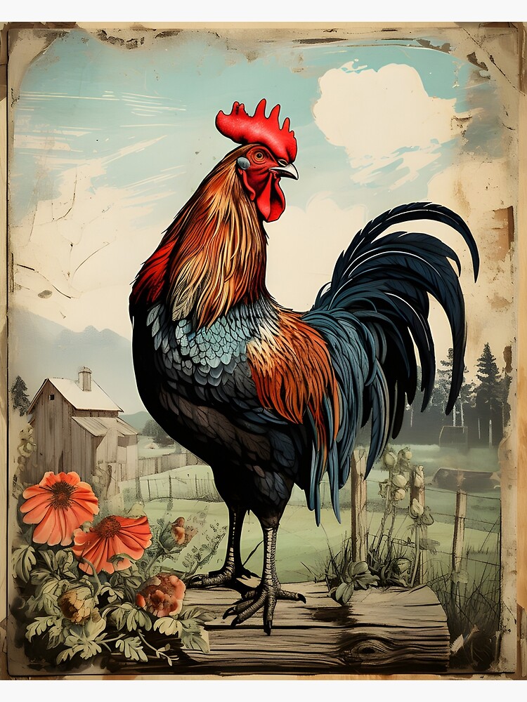 Vintage store Rooster