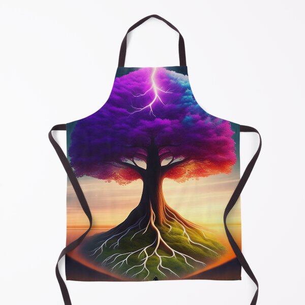 Item preview, Healthy Power Lightning Tree Roots Heart Fungi designed and sold by WhimsyRealm.