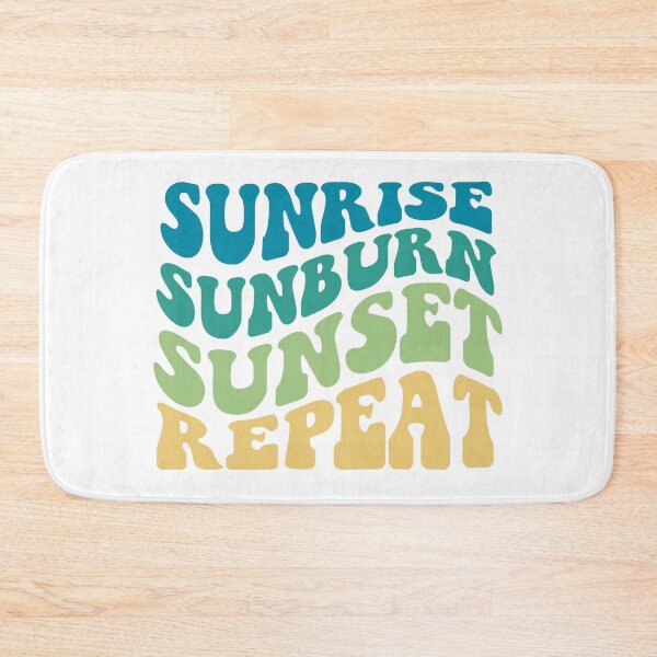 Item preview, Sunrise Sunburn Sunset Repeat designed and sold by TheLemonBox.