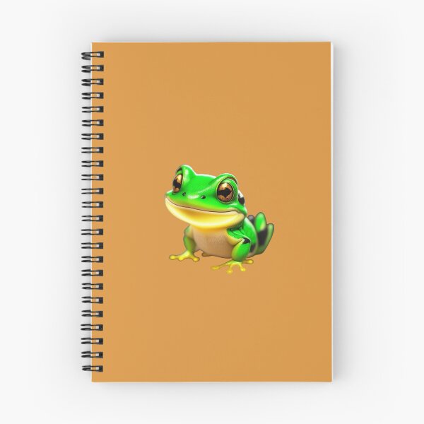 Item preview, Hyperrealistic Cute Green Tree Frog Digital Art Design designed and sold by EcstaticArt.