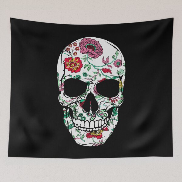 Item preview, Flower Skull designed and sold by sergeibz.