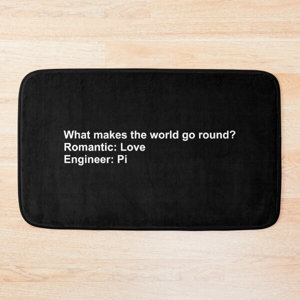 Item preview, Pi Makes the World Go Round | Joke designed and sold by Vector-Artist.