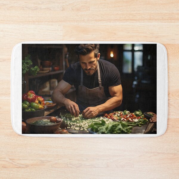Item preview, Food Stylist Fashioning Culinary Masterpiece designed and sold by TheBrainArt.
