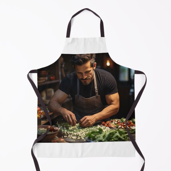 Item preview, Food Stylist Fashioning Culinary Masterpiece designed and sold by TheBrainArt.