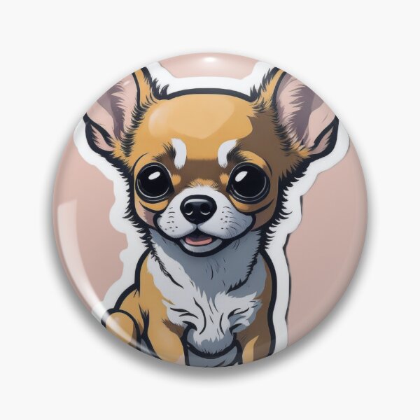 Item preview, Adorable Big-Eared Brown Chihuahua Design designed and sold by EcstaticArt.