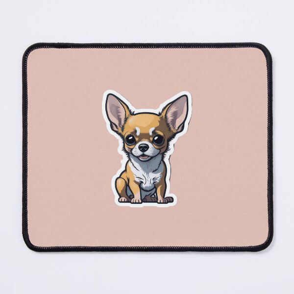 Item preview, Adorable Big-Eared Brown Chihuahua Design designed and sold by EcstaticArt.