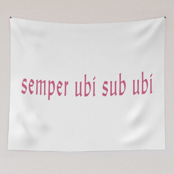 Item preview, Semper Ubi Sub Ubi 'Always Wear Underwear' Latin Funny Quote Roman Joke designed and sold by bard-art.
