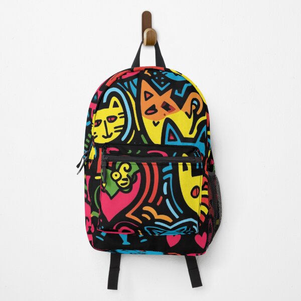 Item preview, Popart style Whiskers: Playful Feline Fusion - pop art tribute designed and sold by Moisky Art.