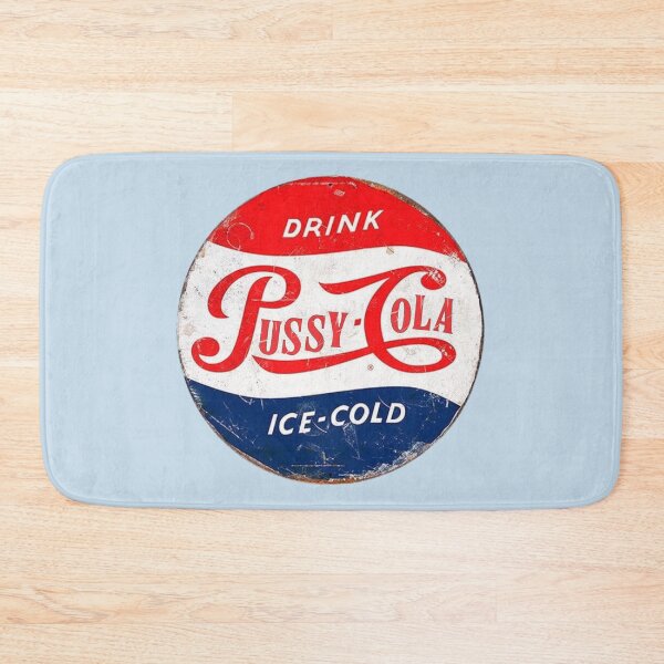 Item preview, A playful twist on the iconic Pepsi Cola logo: "Pussy Cola" fan art. designed and sold by RUCIOMORO_TSHIRTS_.