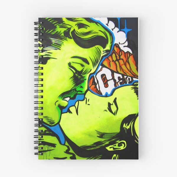 Item preview, Street Art - Graffiti kiss designed and sold by StreetPretty.