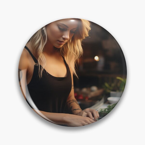 Item preview, Food Stylist Developing Culinary Masterpiece designed and sold by TheBrainArt.