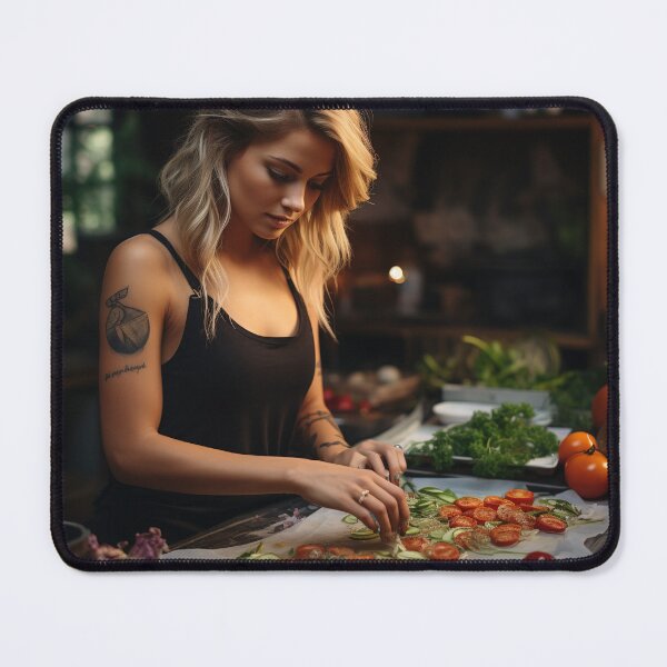 Item preview, Food Stylist Developing Culinary Masterpiece designed and sold by TheBrainArt.